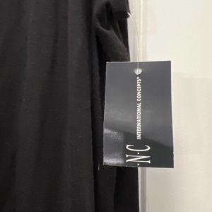 NEW INC International Concepts Women's Rose Sleeveless Cut Out Halter Top Size L